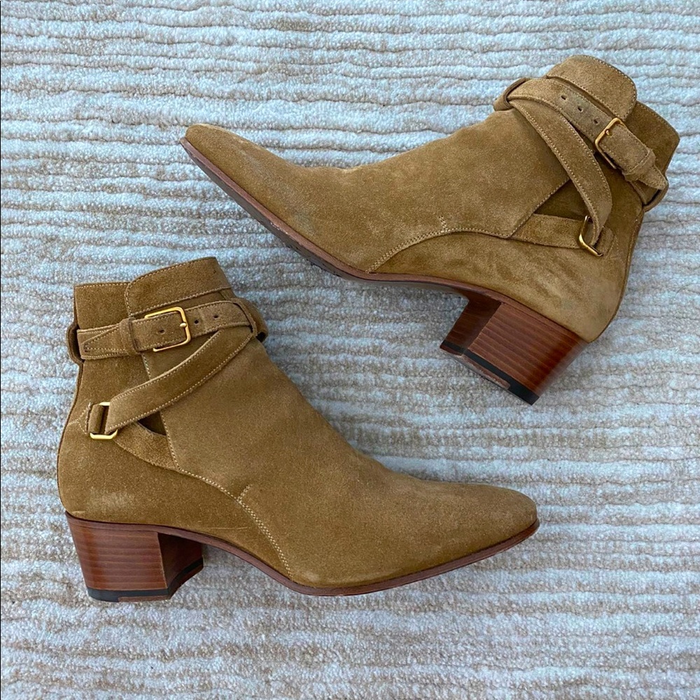 Saint Laurent Suede Boots